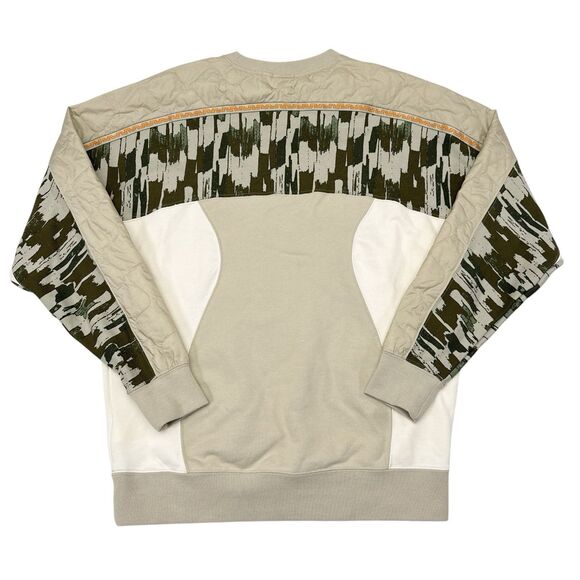 Puma‎ x MARKET Sweatshirt Mens Size Medium Tan Camo Crewneck Pullover Collab - Picture 2 of 11